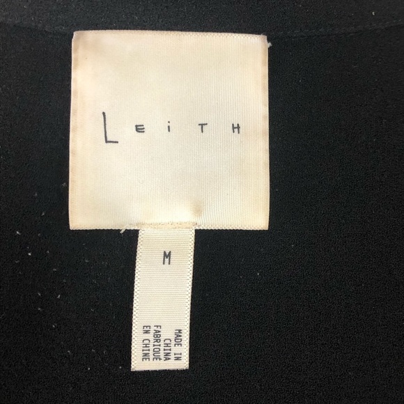 Leith Fringe Hem Asymmetrical Zip Moto Jacket - Picture 11 of 12